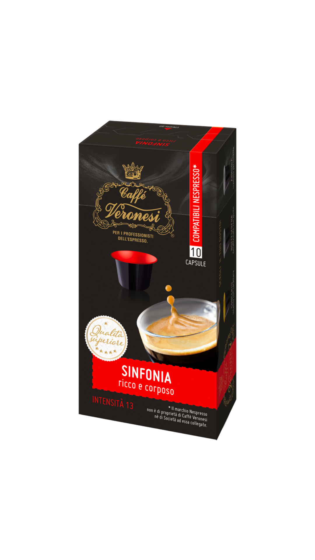 Caffè Veronesi Capsule - Espresso Rosso